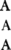 Three capital letter "A"s arranged vertically in descending size order. The largest "A" is at the top, the medium-sized "A" in the middle, and the smallest "A" at the bottom. All letters are in black on a white background.