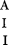 An array consisting of a single column with three rows. The cells contain the capital letters "A" in the first row, "I" in the second row, and "I" in the third row.