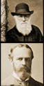 InteLex Past Masters logo, with decorative images of Past Masters authors